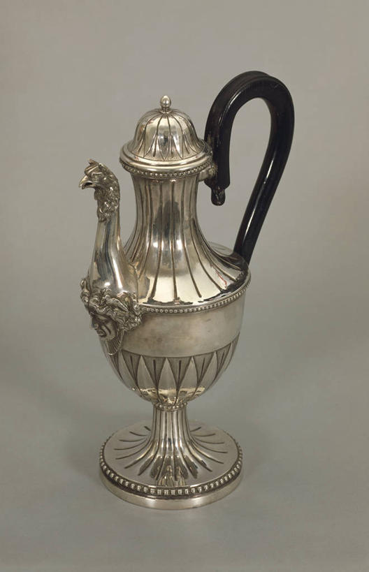 无人,竖图,花瓶,灰色背景,咖啡壶,一个,灰色,摄影,单个,18世纪,美术工艺,彩图,影棚拍摄