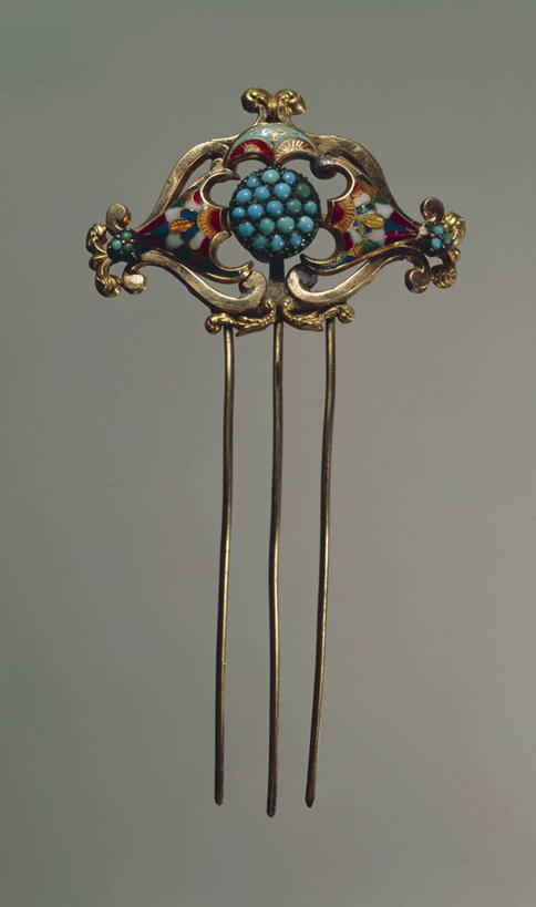 无人,竖图,特写,正面,珐琅,梳子,一个,发夹,摄影,单个,美术工艺,彩图,影棚拍摄