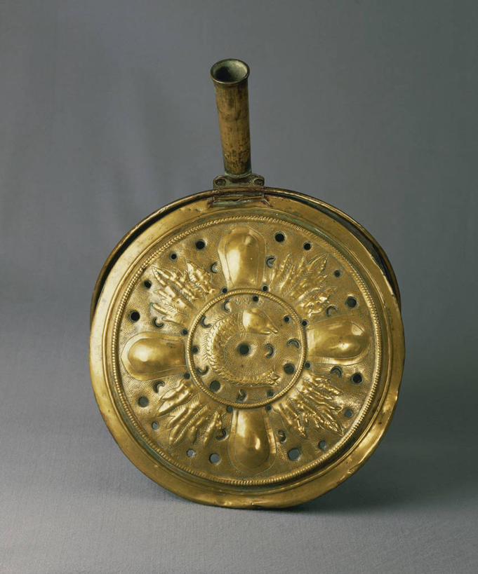 无人,竖图,一个,摄影,单个,煎锅,古董,黄铜,美术工艺,彩图,影棚拍摄