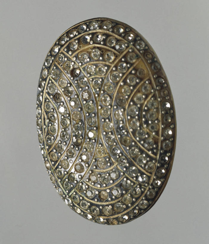 无人,横图,竖图,椭圆形,一个,摄影,单个,古董,胸针,宝石,华贵,式样,美术工艺,彩图,影棚拍摄