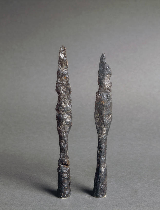 无人,竖图,锐利,历史,两个,摄影,锋利,尖锐,矛,美术工艺,彩图,影棚拍摄