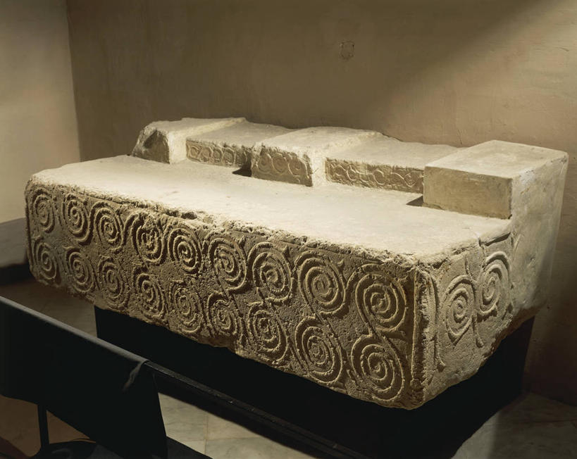 无人,横图,装饰,墙,围墙,摄影,块状,螺线,式样,美术工艺,彩图,影棚拍摄,浅浮雕,石器时代