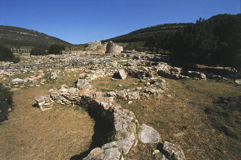 无人,横图,室外,白天,建筑,意大利,乡村,历史,石墙,废墟,摄影,考古学,意大利文化,撒丁岛,萨萨里,阿尔盖罗,彩图