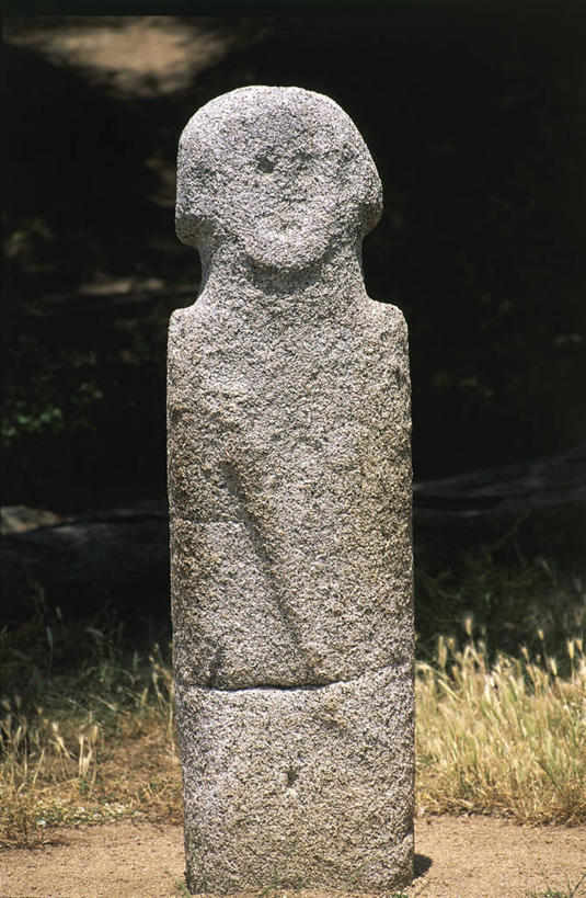 无人,竖图,室外,白天,法国,雕像,历史,摄影,考古学,科西嘉,彩图,石器时代,拟人