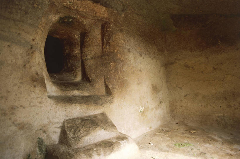 无人,横图,室内,特写,意大利,墙,摄影,坟墓,撒丁岛,阿尔盖罗,史前时代,彩图