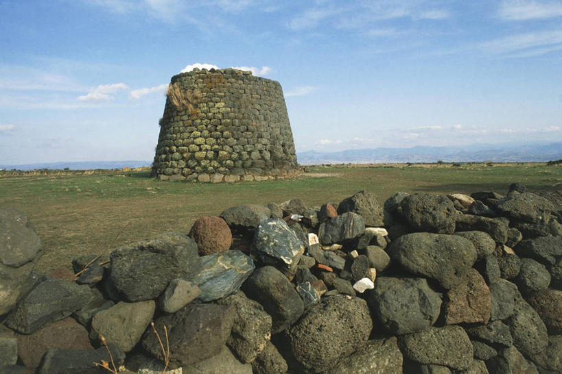 无人,横图,地平线,辽阔,地面,天空,广阔,摄影,一望无际,延伸,天地相交,无边无际,一马平川,古代文明,撒丁岛,史前时代,彩图