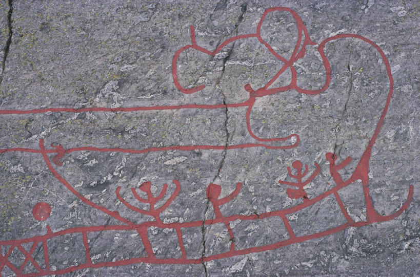 无人,横图,特写,瑞典,红色,地标建筑,摄影,古代文明,史前时代,彩图