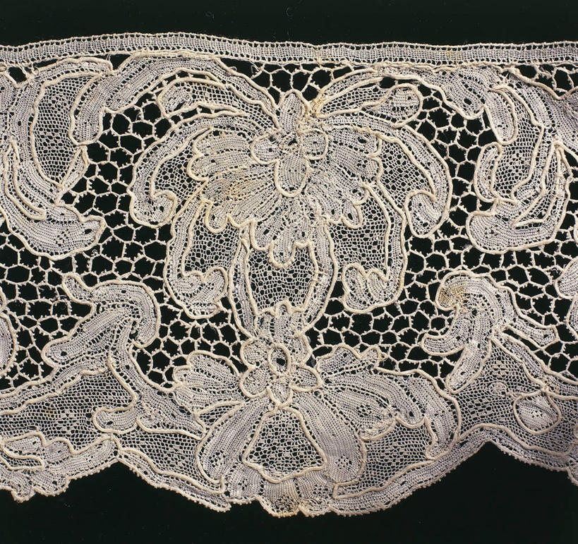 无人,横图,特写,黑色背景,花纹,一个,白色,摄影,单个,边,部分,意大利文化,18世纪,式样,彩图,影棚拍摄