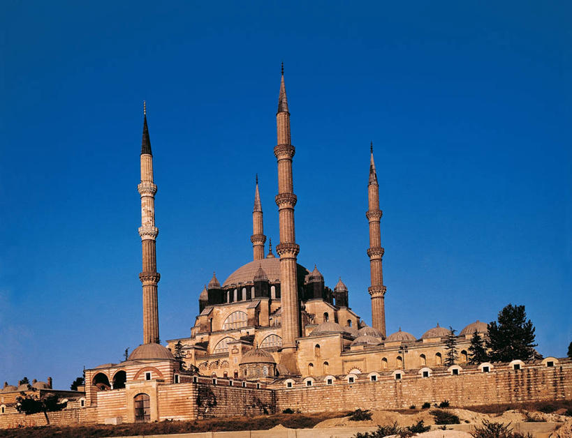 无人,横图,室外,白天,建筑,土耳其,亚洲,图像,摄影,宗教建筑,主题,清真寺,西亚,构图,埃迪尔内,彩图,时空,土耳其共和国,爱琴海地区