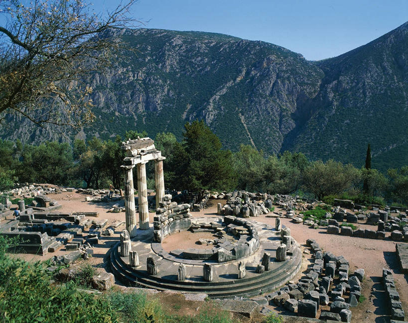 无人,横图,室外,白天,希腊,欧洲,图像,历史,摄影,考古学,南欧,主题,希腊共和国,构图,古代文明,自然地理,彩图,时空,状态,德尔菲