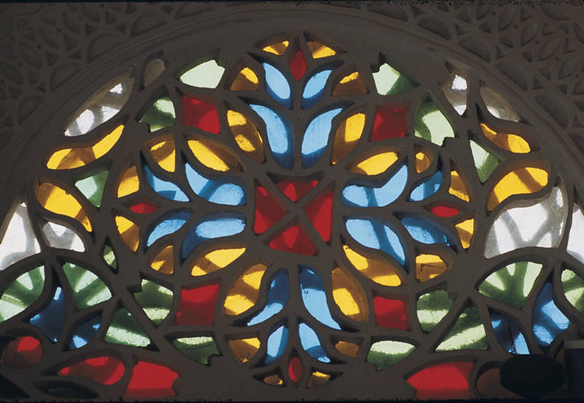 无人,宫殿,横图,室内,特写,窗户,建筑,玻璃,也门,亚洲,花纹,材料,图像,工艺品,摄影,中东,主题,构图,彩色玻璃,式样,达尔贝达,阿拉伯,设计,彩图,时空