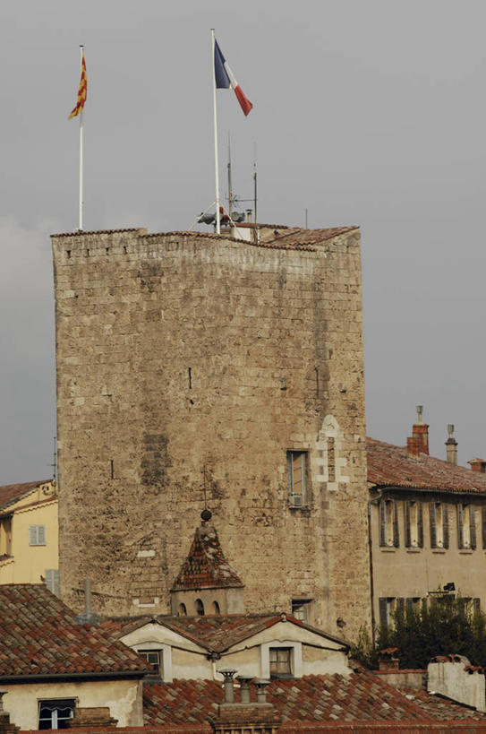 无人,竖图,室外,白天,建筑,旗帜,法国,欧洲,屋顶,瓦,天空,摄影,普罗旺斯,地中海文化,格拉斯,彩图