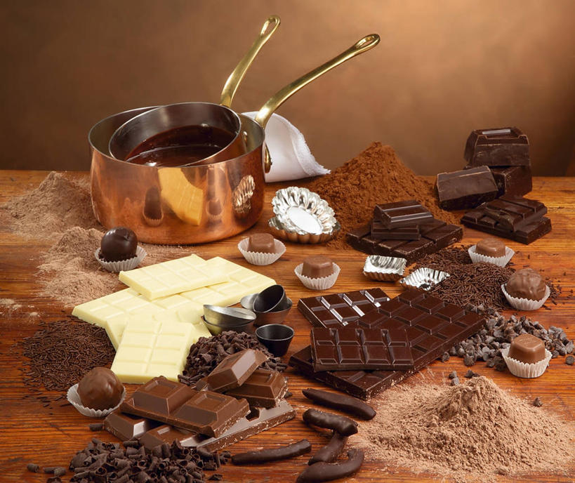 无人,横图,室内,特写,静物,准备,光线,炖锅,光芒,白巧克力,饮食,甜食,巧克力,摄影,可可粉,彩图
