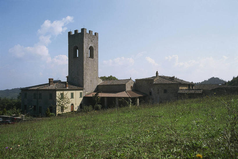 无人,教堂,横图,室外,白天,城市,建筑,意大利,欧洲,地形,云,天空,摄影,宗教,基督教,托斯卡纳,宗教建筑,地中海文化,南欧,意大利文化,托斯卡纳区,意大利共和国,托斯卡纳大区,灵性,修院,奇扬第,彩图