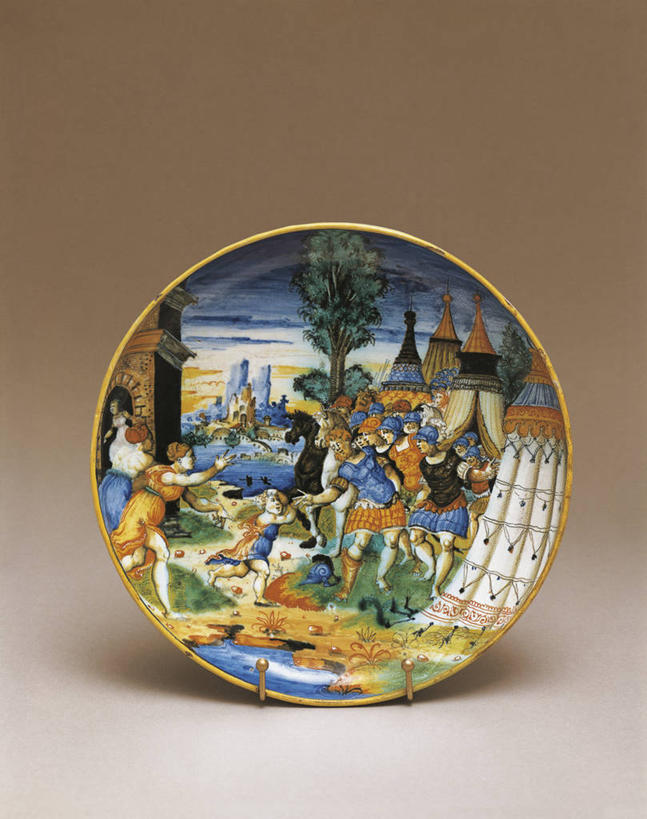 无人,竖图,室内,特写,餐具,意大利,欧洲,艺术,装饰,陶瓷制品,一个,盘子,工艺品,陶器,摄影,单个,西欧,地中海文化,南欧,意大利文化,美术工艺,乌比诺,彩图,影棚拍摄