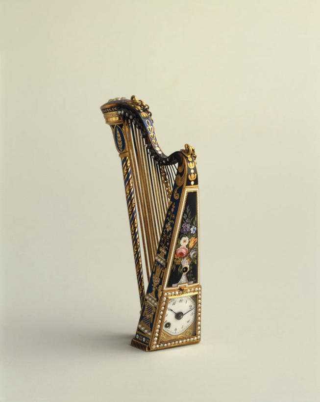 无人,竖图,室内,特写,瑞士,欧洲,时间,乐器,竖琴,弦乐器,古典,音乐,历史,一个,摄影,单个,西欧,中欧,钟,彩图,影棚拍摄,过去