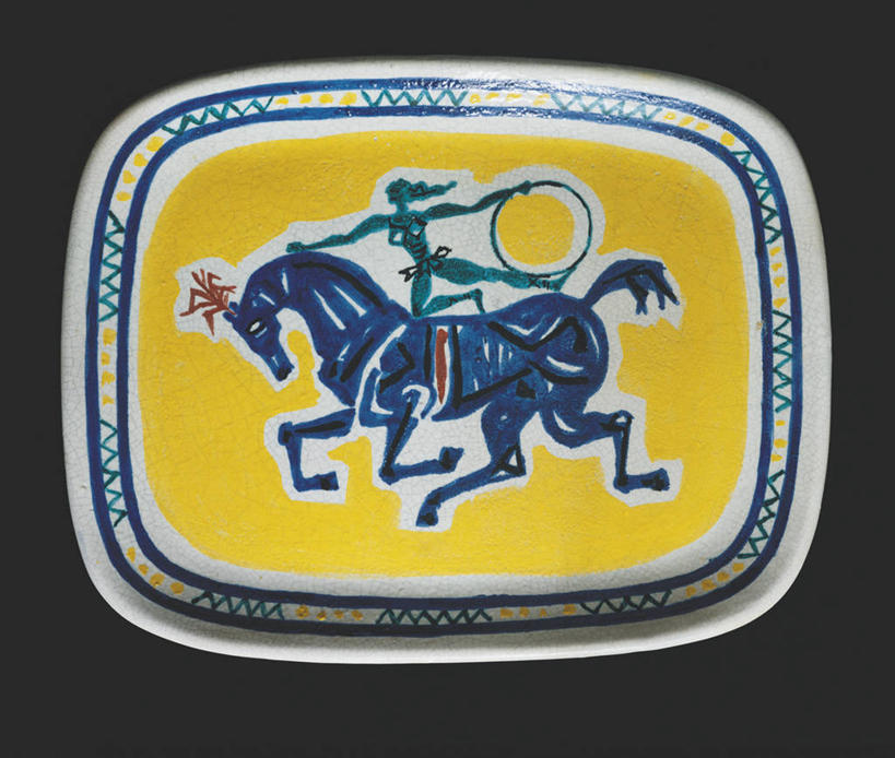 无人,横图,室内,特写,马,餐具,意大利,欧洲,艺术,装饰,陶瓷制品,表演者,一个,动物,盘子,工艺品,陶器,摄影,单个,西欧,地中海文化,南欧,意大利文化,美术工艺,彩图,影棚拍摄,杂技演员