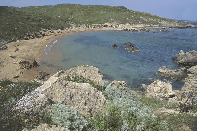 无人,水,意大利,欧洲,海岸线,海湾,西欧,南欧,卡拉布里亚,自然地理,海滩,彩图