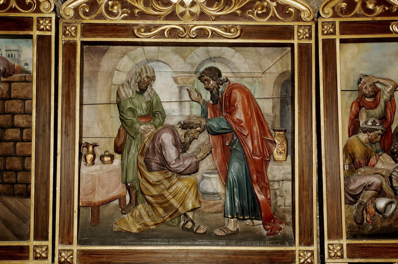 无人,横图,相框,叙利亚,亚洲,装饰,标志,符号,墙,首都,标识,画框,摄影,宗教,创造力,中东,基督教,宗教建筑,地中海文化,作画,性别符号,灵性,大马士革,彩图,旅行,男性符号