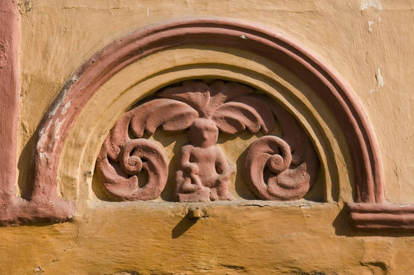 无人,横图,室外,特写,白天,欧洲,墙,拱门,地标建筑,摄影,捷克共和国,摩拉维亚,设计,彩图,全画面,全框架,全帧,全画幅,联合国教科文组织