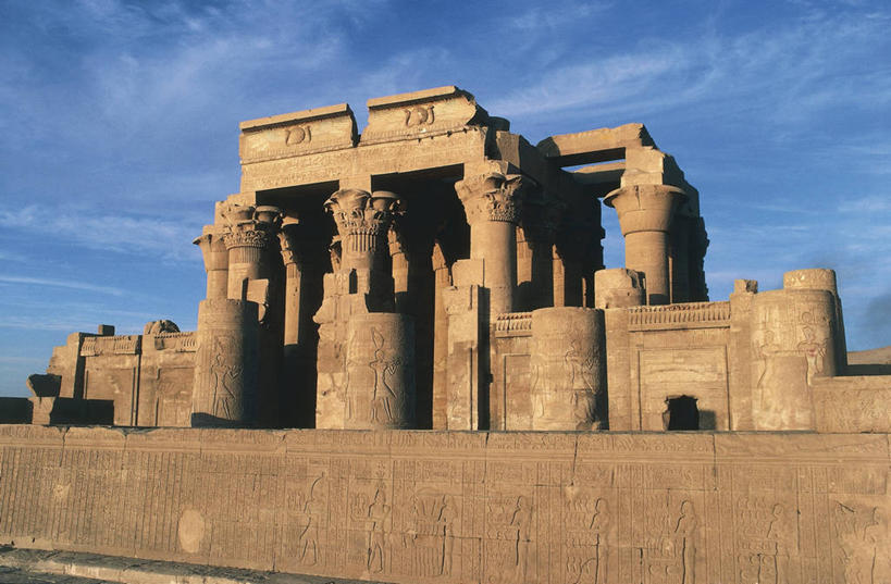 太阳穴,无人,横图,室外,白天,建筑,埃及,柱子,历史,废墟,地标建筑,摄影,中东,北非,中东文化,埃及文化,古埃及文明,古代文明,彩图,旅行