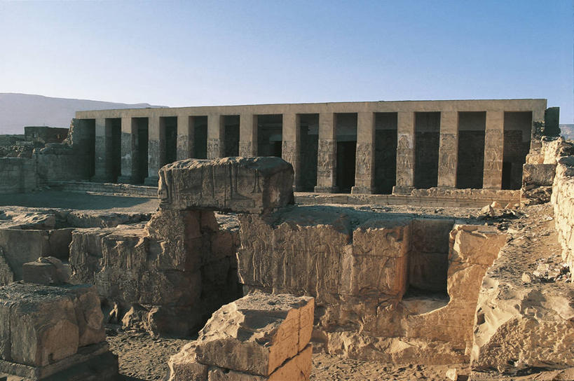 太阳穴,无人,横图,俯视,室外,白天,度假,美景,城市风光,城市,埃及,景观,历史,娱乐,废墟,享受,休闲,景色,放松,摄影,中东,北非,中东文化,埃及文化,古埃及文明,古代文明,阿拜多斯,彩图,高角度拍摄,旅行