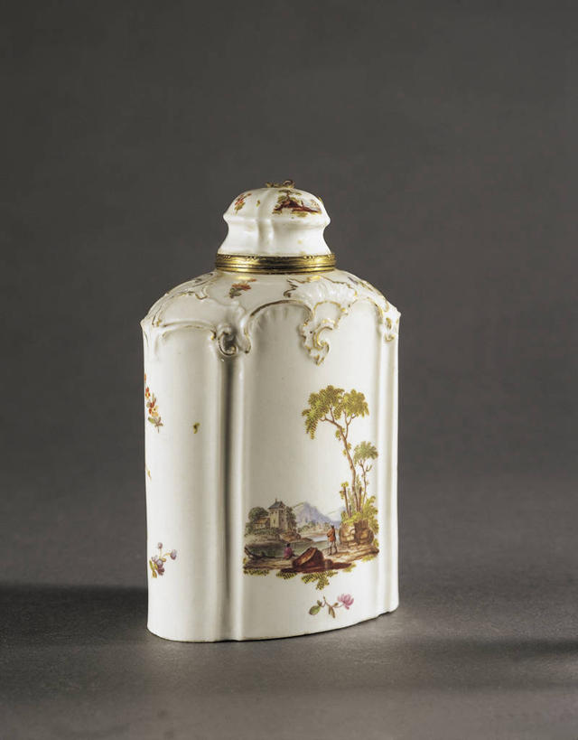 无人,竖图,室内,奢侈,珠宝,德国,瓷器,矿石,陶瓷制品,古典,一个,陶器,摄影,单个,昂贵,贵重,宝石,坚定,中欧,18世纪,宝贵,美术工艺,彩图,影棚拍摄,茶叶盒,人工宝石,人造宝石