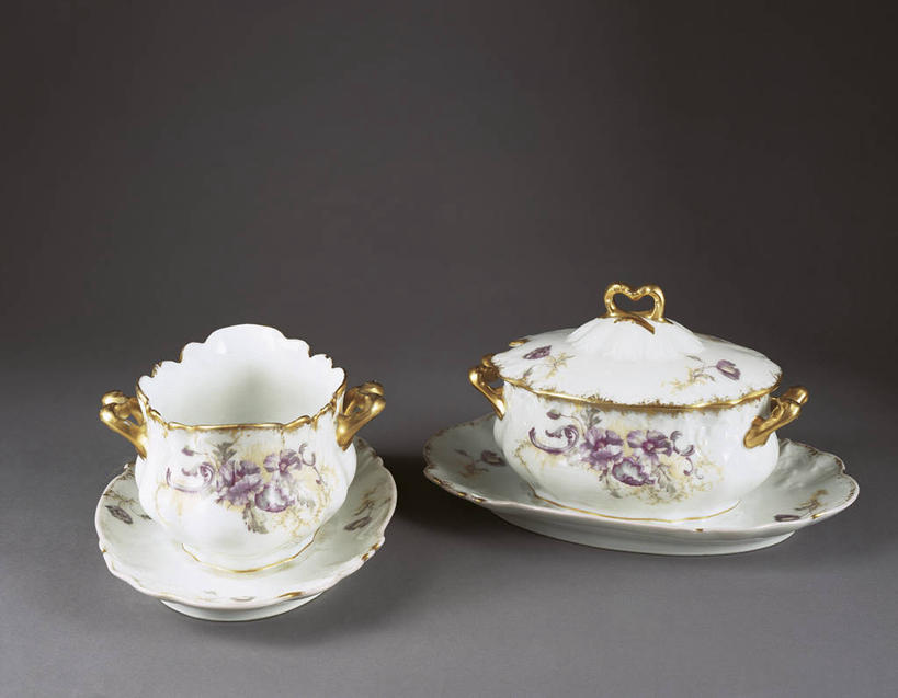 无人,横图,室内,晚餐,餐具,法国,瓷器,陶瓷制品,古典,饮食,两个,摄影,法国文化,欧洲文化,中欧,美术工艺,彩图,影棚拍摄