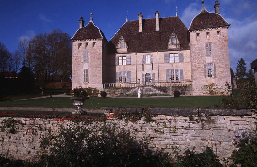 无人,横图,室外,白天,建筑,法国,欧洲,城堡,围墙,历史,石墙,摄影,园林,西欧,法兰西,中欧,法兰西共和国,法兰西第五共和国,彩图,旅行,罗讷.阿尔卑斯,罗讷.阿尔卑斯大区