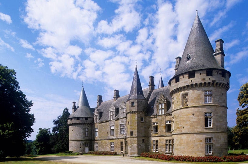 无人,横图,室外,白天,建筑,法国,城堡,历史,摄影,布列塔尼,中欧,彩图,旅行