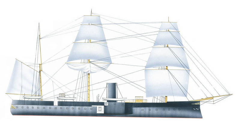 无人,横图,全景,白色背景,侧面,船,日本,军事,历史,一个,白色,帆,运输,摄影,军舰,单个,保护,海军,战舰,东亚,军用战舰,战船,彩图,大日本帝国海军