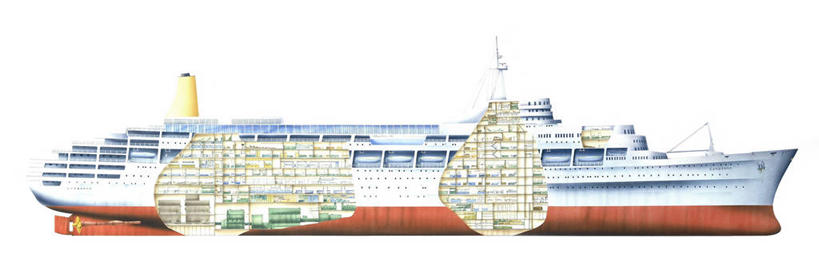 无人,横图,全景,白色背景,侧面,船,澳大利亚,集装箱,货柜,一个,白色,箱子,运输,摄影,单个,水平仪,甲板,渡轮,客船,销售,海军,横截面,贩卖,物流,澳大拉西亚,彩图