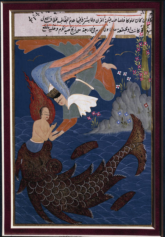 无人,竖图,欧洲,天使,小的,动物,虚构,摄影,宗教,鲸,基督教,将军,伊斯坦布尔,犹太教,鲸类,奥斯曼帝国,旧约,美术工艺,预言家,彩图