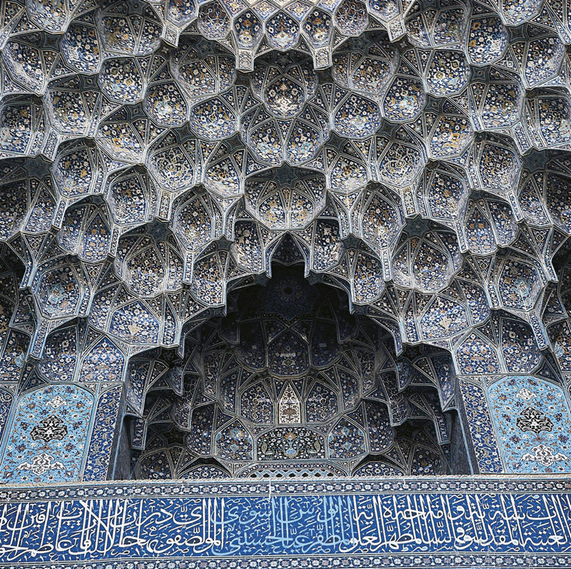 无人,横图,建筑,伊朗,亚洲,装饰,摄影,宗教,伊斯兰教,中东,清真寺,将军,伊斯法罕,自然地理,彩图