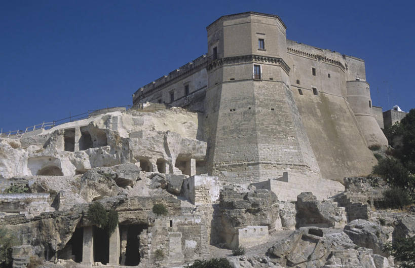 无人,横图,室外,白天,安全,建筑,意大利,城堡,塔,八边形,历史,石墙,废墟,摄影,意大利文化,古代文明,彩图