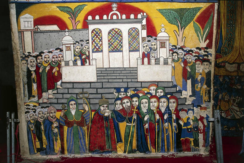 无人,站,吻,横图,室内,楼梯,埃塞俄比亚,摄影,宗教,权威,古代文明,东正教,亲,亲吻,彩图