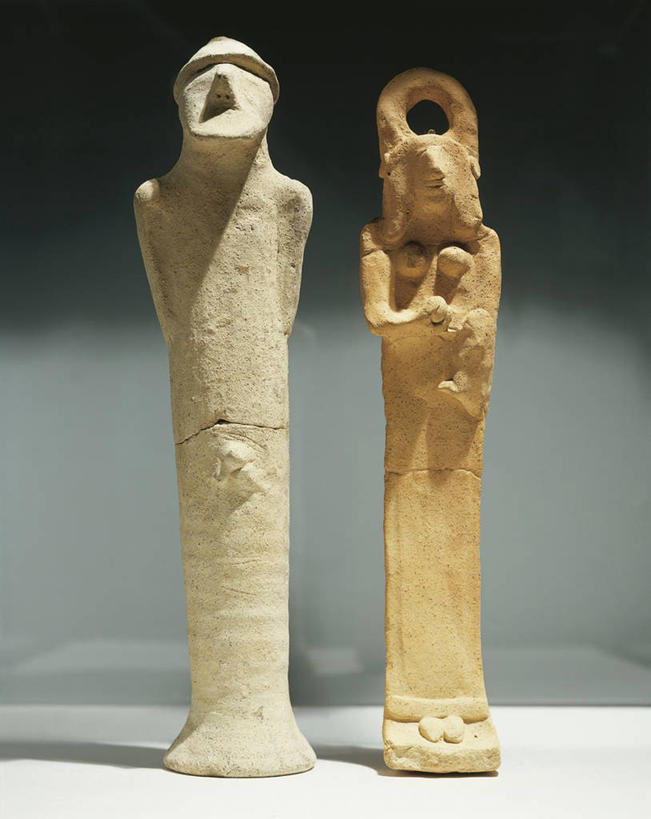 无人,竖图,雕塑,塞浦路斯,并排,标志,雕像,符号,陶瓷制品,历史,标识,两个,摄影,考古学,性别符号,古代文明,美术工艺,利马索尔,彩图,影棚拍摄,男性符号