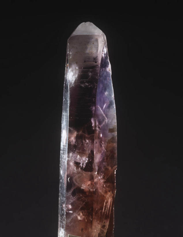 无人,竖图,褐色,紫色,自然,摄影,部分,紫水晶,地质学,矿物质,岩石,彩图,影棚拍摄