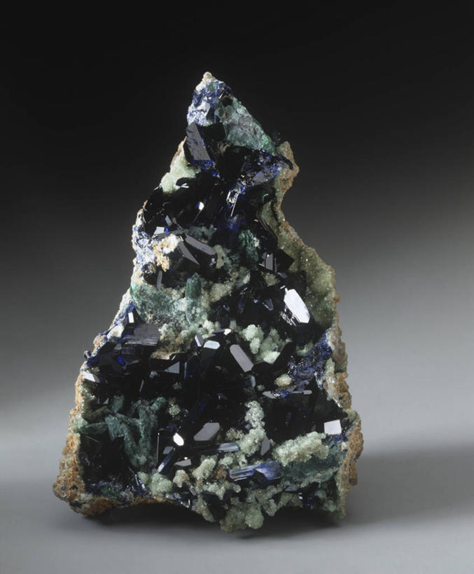 无人,竖图,粗糙,自然,摄影,毛糙,地质学,矿物质,蓝铜矿,岩石,彩图,影棚拍摄,粗拙