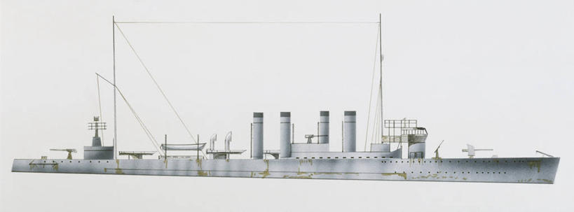 无人,横图,全景,室外,白天,侧面,时尚,船,美国,蓝色背景,军事,枪支,历史,一个,蓝色,t台,武器,运输,摄影,军舰,单个,海军,战舰,驱逐舰,军用战舰,战船,军用车,时装表演,时装秀,t型台,走秀,彩图,美国海军,美国军事