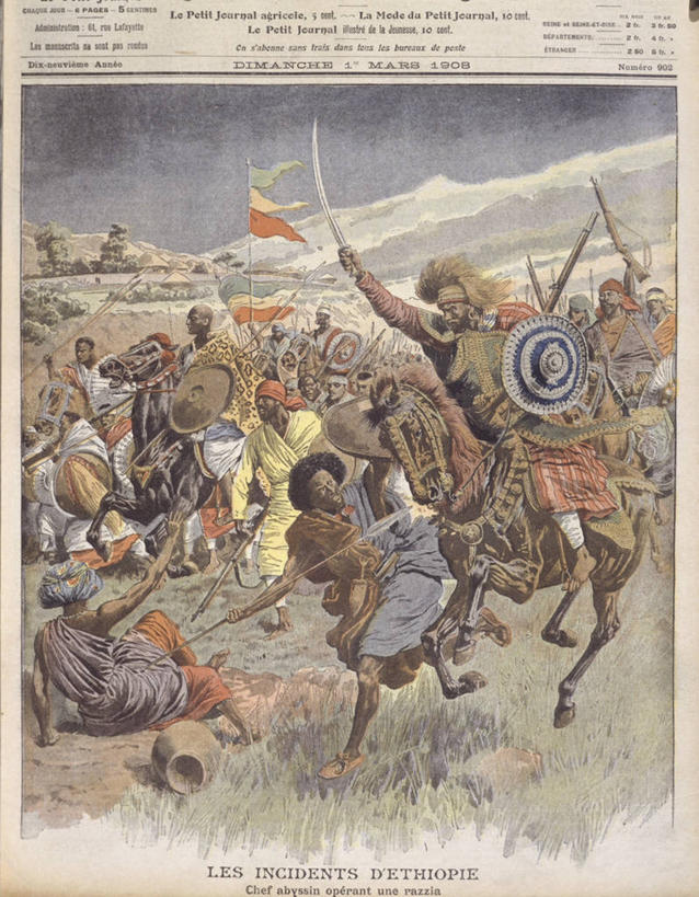 成年人,人群,站,竖图,室外,白天,马,埃塞俄比亚,冲突,许多人,拿着,历史,动物,两只,一群人,武器,摄影,剑,打斗,进攻,矛,东非,战场,男人,非洲人,彩图