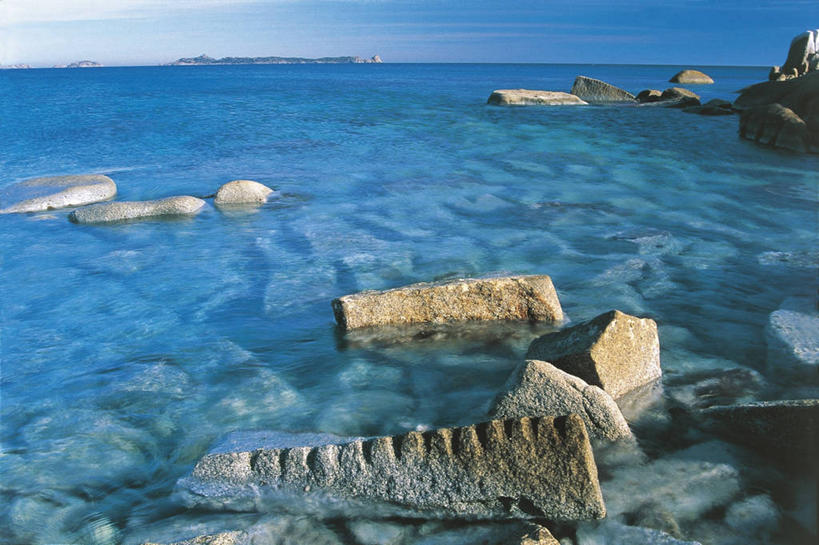 无人,横图,室外,白天,海洋,美景,水,意大利,地平线,景观,水平线,风景,自然,景色,摄影,宁静,环境,气候,热带气候,南欧,自然风光,意大利文化,卡利亚里,撒丁岛,自然地理,岩石,彩图,旅行