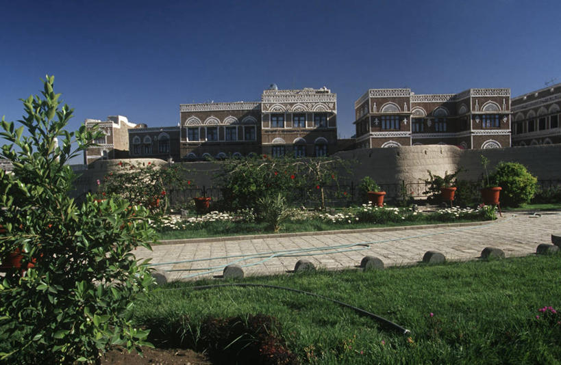 无人,横图,室外,白天,建筑,也门,古城,首都,历史,地标建筑,摄影,萨那,阿拉伯,彩图,旅行