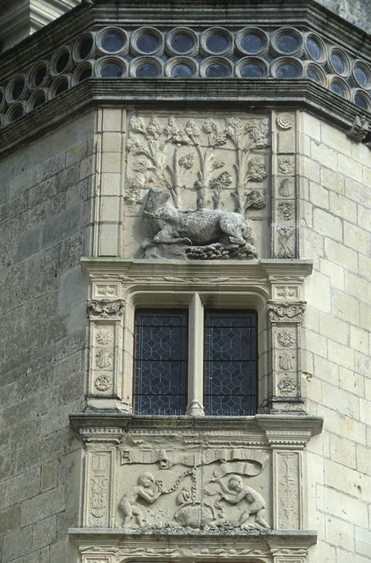 无人,竖图,室外,特写,白天,窗户,建筑,雕塑,法国,欧洲,城堡,历史,地标建筑,摄影,西欧,法兰西,法国文化,中欧,法兰西共和国,卢瓦尔河谷,卢瓦尔河地区,法兰西第五共和国,卢瓦尔河,罗亚尔河,卢瓦尔,卢瓦尔大区,卢瓦尔河大区,曼恩.卢瓦尔省,彩图,浅浮雕,壁架
