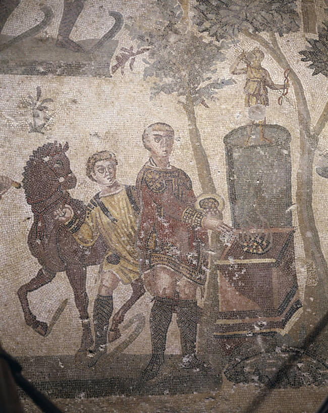 无人,竖图,室内,特写,意大利,花纹,神话,装饰,标志,符号,图案,文化,标识,古罗马,地标建筑,摄影,宗教,考古学,西西里,南欧,传说,古典风格,希腊神话,意大利文化,贞洁,性别符号,古代文明,狄安娜,狩猎女神,古代史,美术工艺,恩纳省,女性美,阿耳忒弥斯,贞洁处女,阿波罗萨,月亮女神,彩图,男性符号