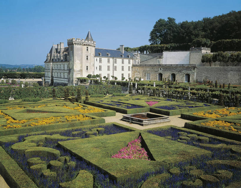 无人,横图,室外,白天,旅游,度假,美景,建筑,法国,欧洲,城堡,景观,文艺复兴,历史,娱乐,自然,地标建筑,享受,休闲,景色,放松,摄影,园林,高雅,西欧,法兰西,自然风光,华贵,古典风格,法国文化,欧洲文化,中欧,法兰西共和国,法兰西第五共和国,安德尔.卢瓦尔省,中央大区,彩图,旅行,时代,维朗德里