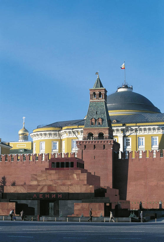 竖图,室外,白天,建筑,俄罗斯,首都,历史,地标建筑,摄影,坟墓,陵墓,红场,莫斯科,列宁,克里姆林宫,列宁墓,彩图,旅行,俄罗斯文化