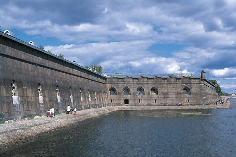 横图,室外,白天,河流,建筑,俄罗斯,流水,历史,地标建筑,摄影,要塞,圣彼得堡,涅瓦河,彩图,旅行,俄罗斯文化,独联体