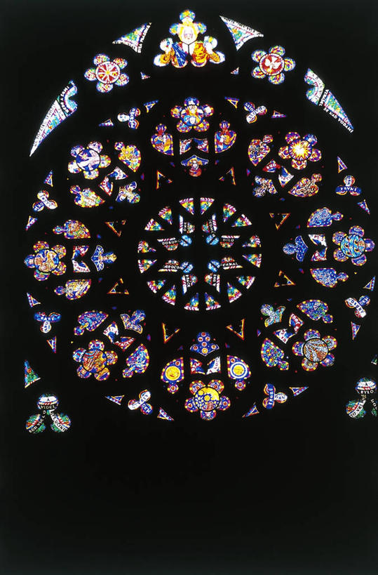 无人,竖图,室内,白天,欧洲,捷克,对称,首都,摄影,宗教,基督教,逆光,哥特式风格,中欧,捷克共和国,波西米亚,布拉格,圣维特大教堂,圣维特主教座堂,彩色玻璃,彩图,布拉格历史中心