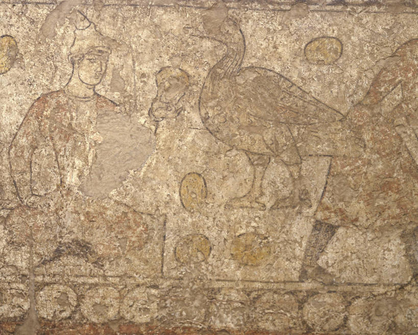 无人,横图,室内,绘画,童话故事,神话,艺术,鸭子,墙,围墙,古典,历史,文化,古代,工艺品,品味,摄影,美术,高雅,美学,古代文明,彩图,全画面,全框架,全帧,全画幅,过去